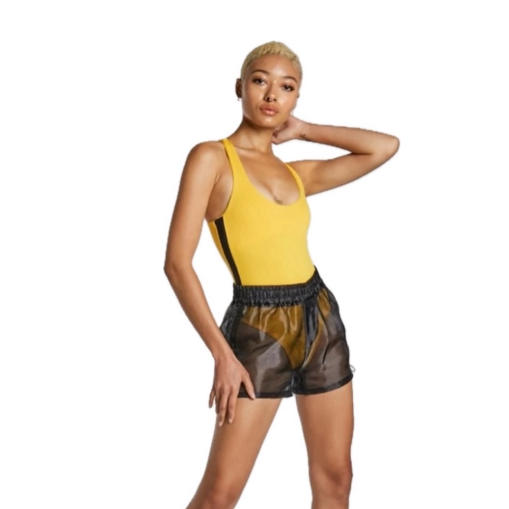 Secndnture High Cut Ribbed Bodysuit. Small. NWT